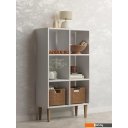 Полки, стеллажи, системы хранения MONOFIX Одос Вертикальный 6 секций (белый)