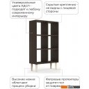 Полки, стеллажи, системы хранения MONOFIX Одос Вертикальный 6 секций (венге)