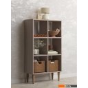 Полки, стеллажи, системы хранения MONOFIX Одос Вертикальный 6 секций (капучино)