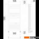 Полотенцесушители TERMINUS Альба П16 500x1000 (хром)