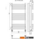 Полотенцесушители TERMINUS Арт П16 (500x1000)