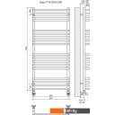 Полотенцесушители TERMINUS Берн П16 (500x1000)
