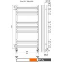 Полотенцесушители TERMINUS Рид П13 (500x1000)