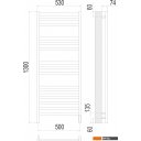 Полотенцесушители TERMINUS Енисей П15 500x1300 (RAL 9005 черный матовый)