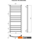Полотенцесушители TERMINUS Классик П12 500x1200 электро (хром)