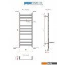 Полотенцесушители Ростела Квадро V 30 1/2