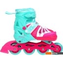 Роликовые коньки Onlitop 9314686 (р. 30-33, мятный/розовый)