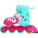 Роликовые коньки Onlitop 9314686 (р. 30-33, мятный/розовый)