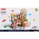 Конструкторы Feelo Город. Парк аттракционов FL1115 9893168 (194 эл)