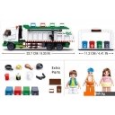 Конструкторы Sluban Город. Сортировочный мусоровоз M38-B0780