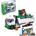 Конструкторы Sluban Город. Сортировочный мусоровоз M38-B0780