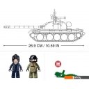 Конструкторы Sluban Модельки M38-B1135 Танк Т-54С