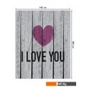 Предметы сервировки JoyArty Сердце на деревянном фоне tc_46203_180x145