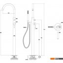 Смесители Whitecross Y Y1233BL (черный матовый)