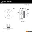 Смесители Whitecross Y Y1236BL (черный матовый)