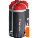 Спальные мешки High Peak TR 350 23068 (левая молния, темно-красный/серый)