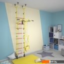 Детские спортивные комплексы и игровые площадки Polini Kids Sport Neo враспор (желтый)