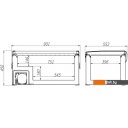 Автохолодильники, термобоксы, термосумки Alpicool BD85 (без адаптера 220В)