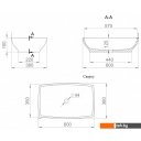 Умывальники Salini Gloria 1102204M