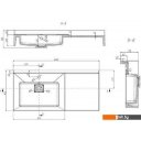 Умывальники Акватон Сакура 100 1A71973KSK010