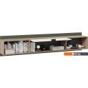 Полки, стеллажи, системы хранения Трия Лео ТД-410.12.21 (гикори джексон/белый матовый/дымчатый зеленый)