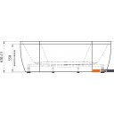 Экраны под ванну Radomir Вальс Макси 180x80 1-21-0-0-0-188 (фронтальный)