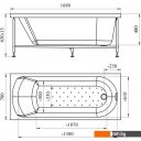 Экраны под ванну Vannesa Николь 168х70 R 2-31-0-2-0-240 (торцевой)