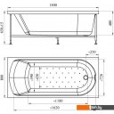 Экраны под ванну Vannesa Николь 180х80 L 2-31-0-1-0-210 (торцевой)