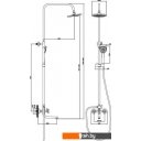 Душевые системы и гарнитуры Diadonna Д80-335351