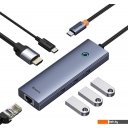 USB-хабы и док-станции Baseus UltraJoy Series 6-Port Hub Docking Station B00052802811-00