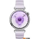 Умные часы и браслеты Huawei Watch GT 6 41 мм (серебристый, с сиреневым силиконовым ремешком, международная версия)