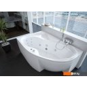 Ванны Aquatek Вега 170x105 без гидромассажа (левая, с экраном)