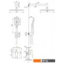 Душевые системы и гарнитуры Deante Anemon NAC 09MP