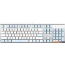 Клавиатуры A4Tech Fstyler FS100 Neon (серебристый/голубой)