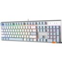 Клавиатуры A4Tech Fstyler FS100 Neon (серебристый/голубой)