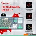 Клавиатуры A4Tech Bloody S87 Energy Ash (Bloody BLMS Red Plus)