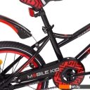 Детские велосипеды Mobile Kid Slender 18 (черный/красный)