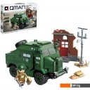 Конструкторы Qman Вторая мировая война. Бронемашина 21023 9672999 (492 эл)