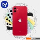Мобильные телефоны Apple iPhone 11 128GB Восстановленный by Breezy, грейд В (красный)