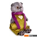 Мягкие игрушки BUDI BASA Collection Басик в бархатном комбинезоне Ks22-209 (22 см)