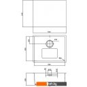 Кухонные мойки IDDIS Edifice EDI54S0i77