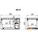 Автохолодильники, термобоксы, термосумки Alpicool MK18 (без адаптера 220В)