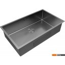 Кухонные мойки Paulmark Next 74 UNI PM217444-GM (черный/вороненая сталь)