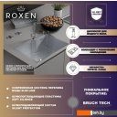 Кухонные мойки Roxen Simple 560220-50 сатин (с коландером и дозатором)
