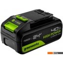 Аккумуляторы и зарядные устройства для инструмента Greenworks G24HP4 2958907 (24В/4 Ач)