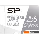 Карты памяти Silicon-Power Superior microSDXC SP256GBSTXDA2V20SP 256GB (с адаптером)