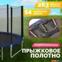 Батуты Sundays Favorite 10FT 305 см (синий, с сеткой и лестницей)