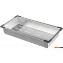 Кухонные мойки Saniteco 5045 Nano + смеситель Spike (с сифоном, дозатором и коландером)