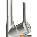 Кухонные мойки Saniteco 6550-L + Spike F9S07011 (сатин, с сифоном, дозатором и коландером)