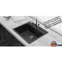 Кухонные мойки Berge BR-5750 + Like F8007122 (черный)